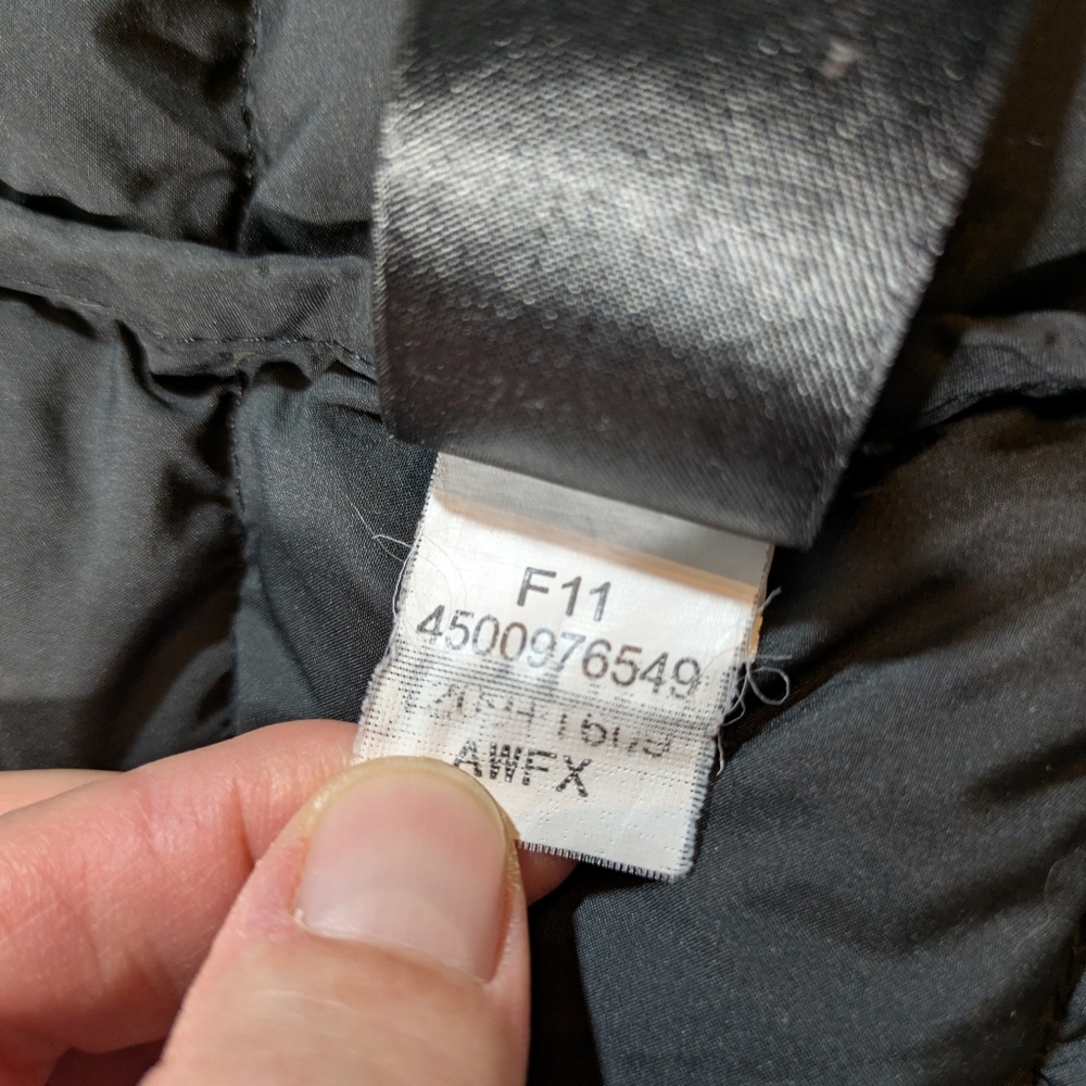 2011 The North Face 600 Women's Black Hooded Down Puffer Coat Size Small - Picture 15 of 16